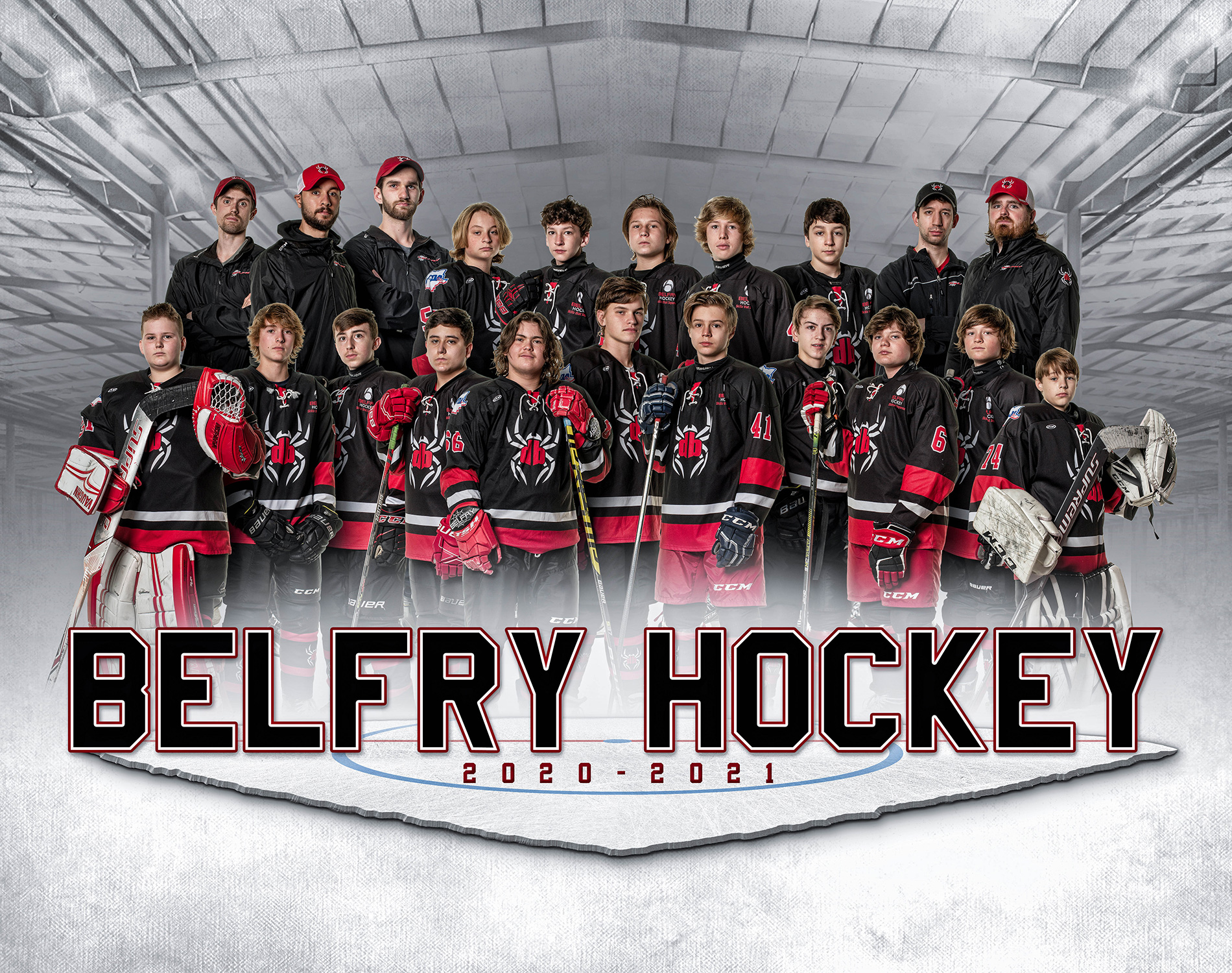 2020-21 Belfry Hockey Team Photos